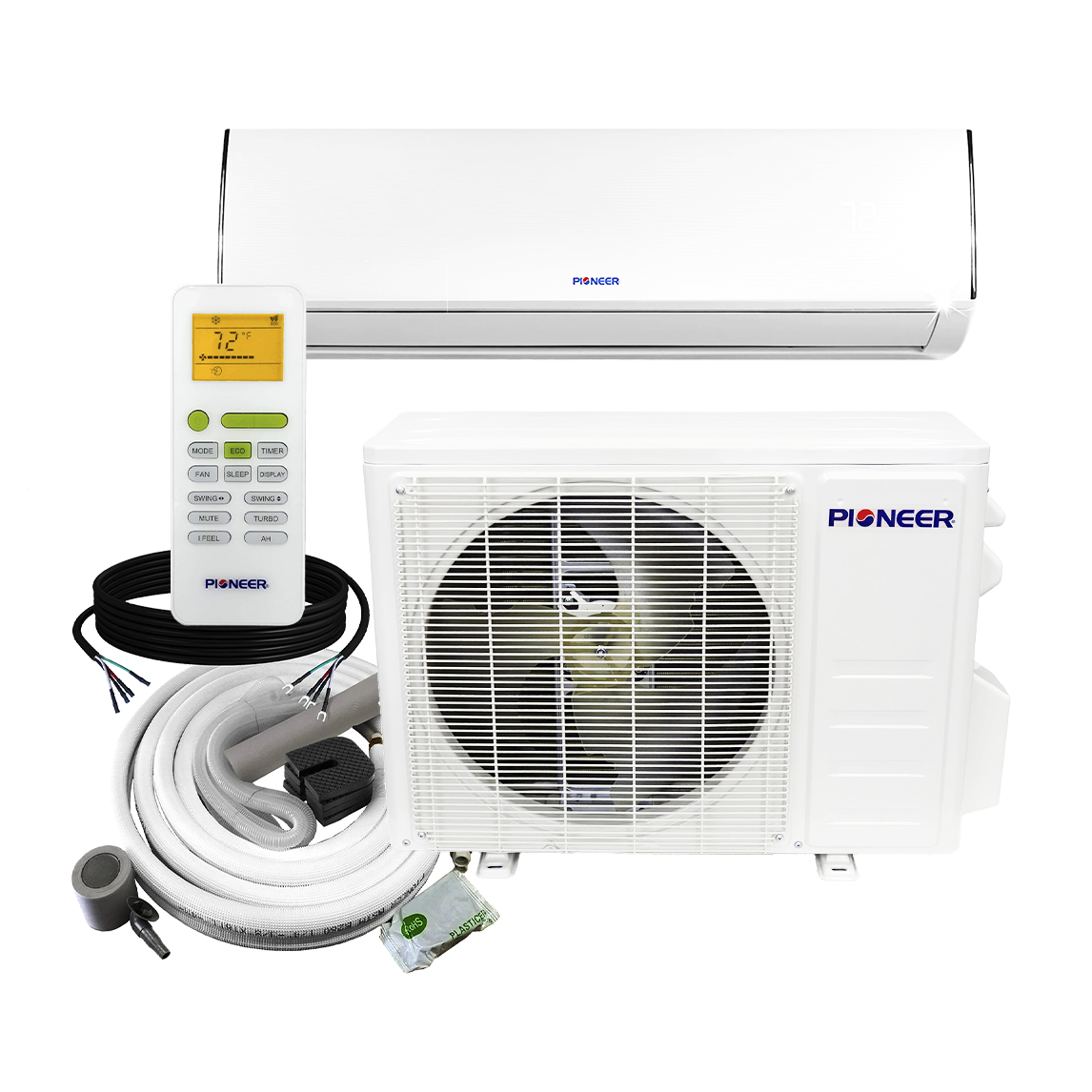 12000 BTU Air Conditioner Mini Split 19.0 SEER INVERTER System Ductless AC Heat Pump 220V INDOOR SECTION