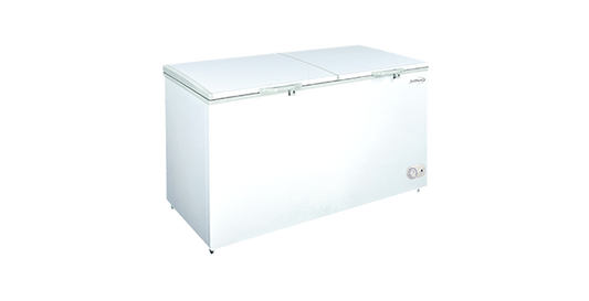 Premium Levella® 19.0 Cu. Ft. White Double Door Chest Freezer Multifunction.