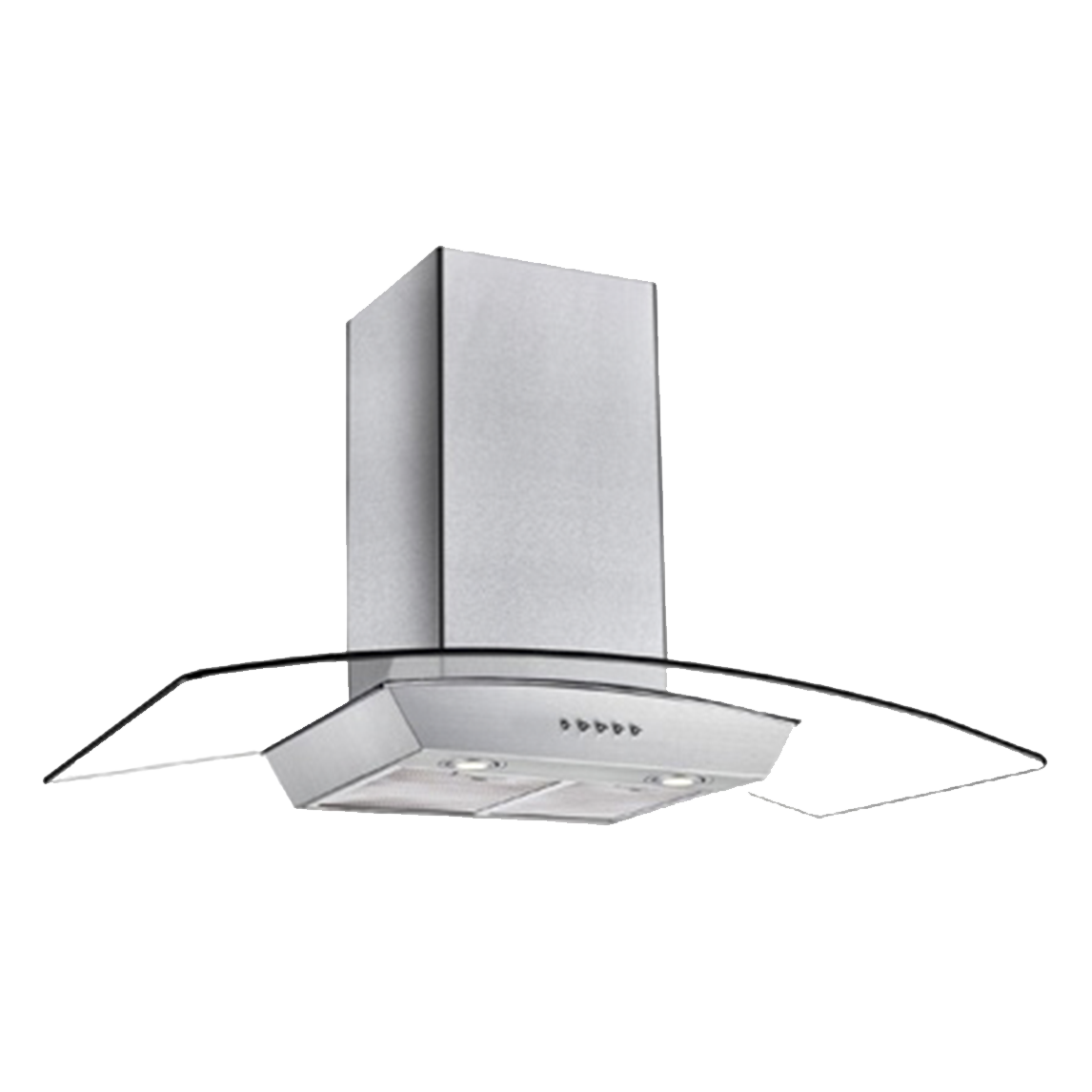 Premium 36'' 400 CFM Range Hood. Stainless Steel. 3-Speed with Timer Two Filters