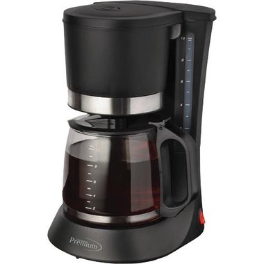 Premium - 10 Cup Black Coffee Maker