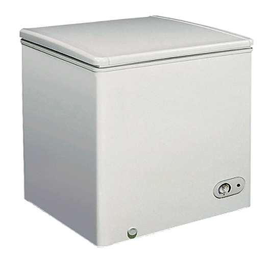 Premium Levella® 4.0 Cu. Ft. White Chest Freezer. Adjustable Temperature Control.