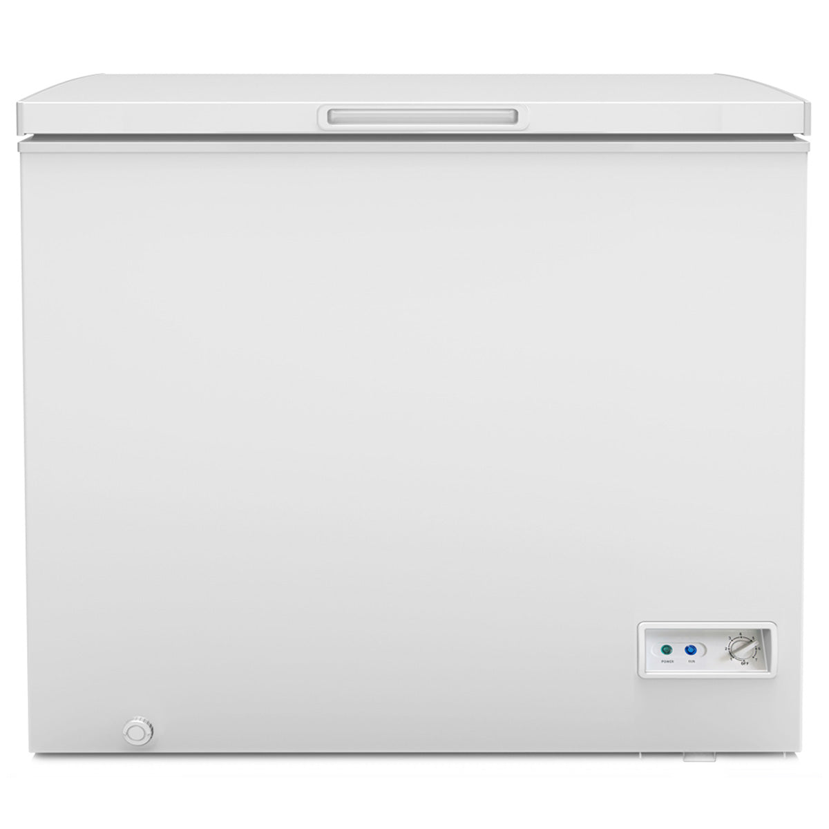 Premium Levella® 7.0 Cu. Ft. White Chest Freezer. Adjustable Temperature Control