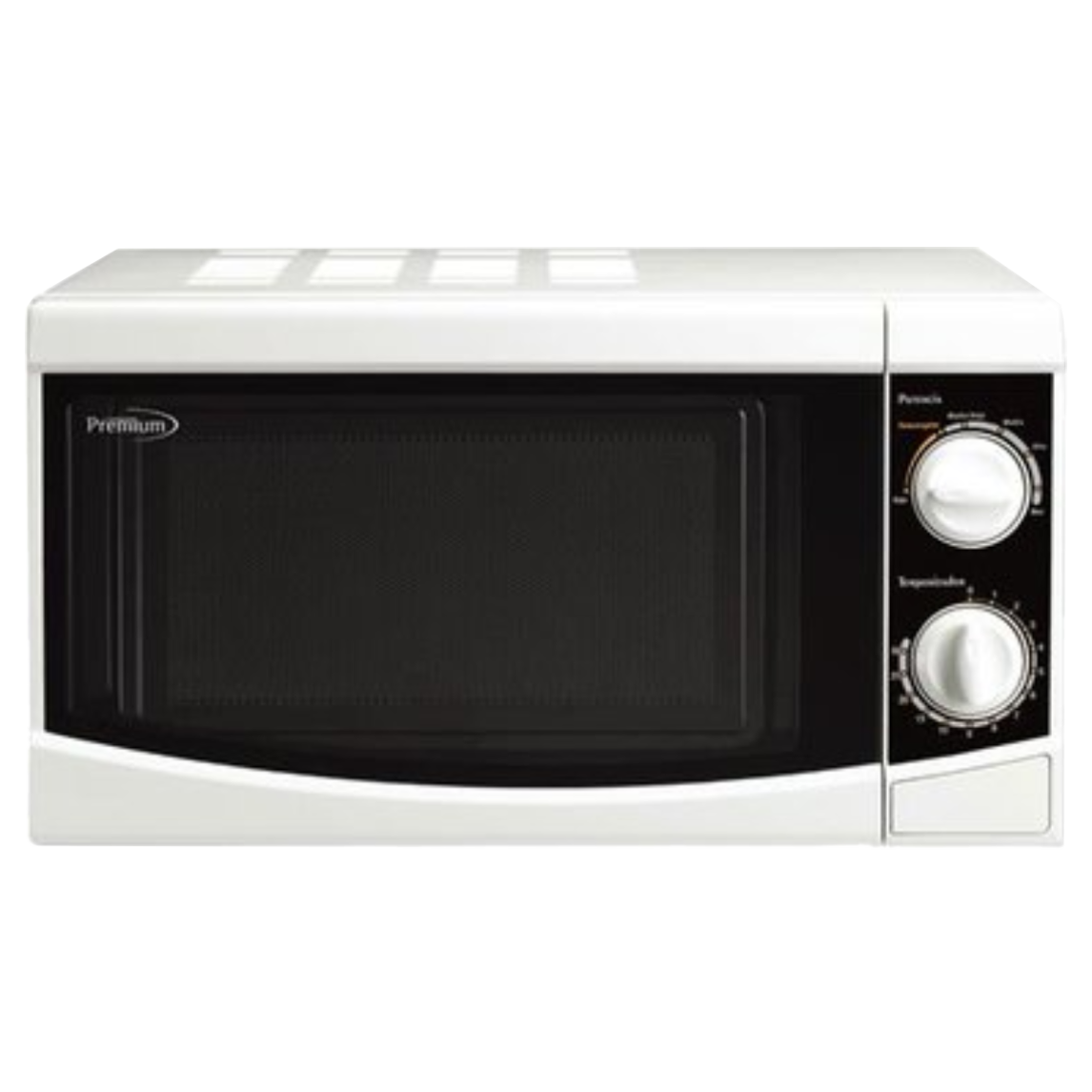 Premium - 0.7 CuFt 700 Watt White Countertop Microwave Oven