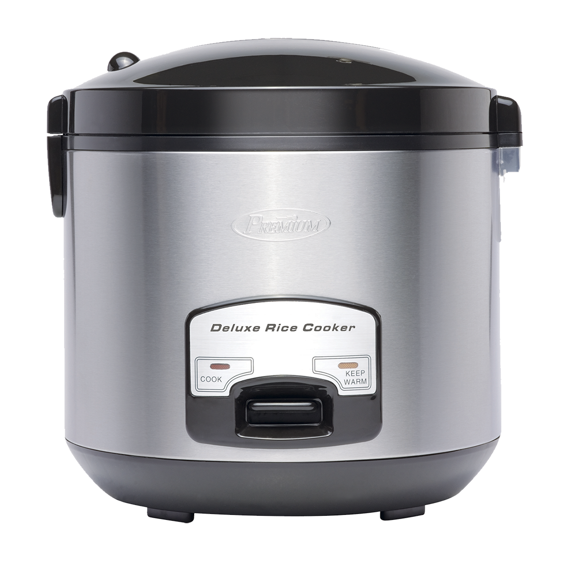Premium Deluxe 20 Cup Cool Touch Rice Cooker and Warmer with Steam Baske. Stainless steel
