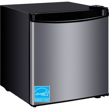 Premium - 1.6 CuFt Compact Refrigerator In Stainless Steel