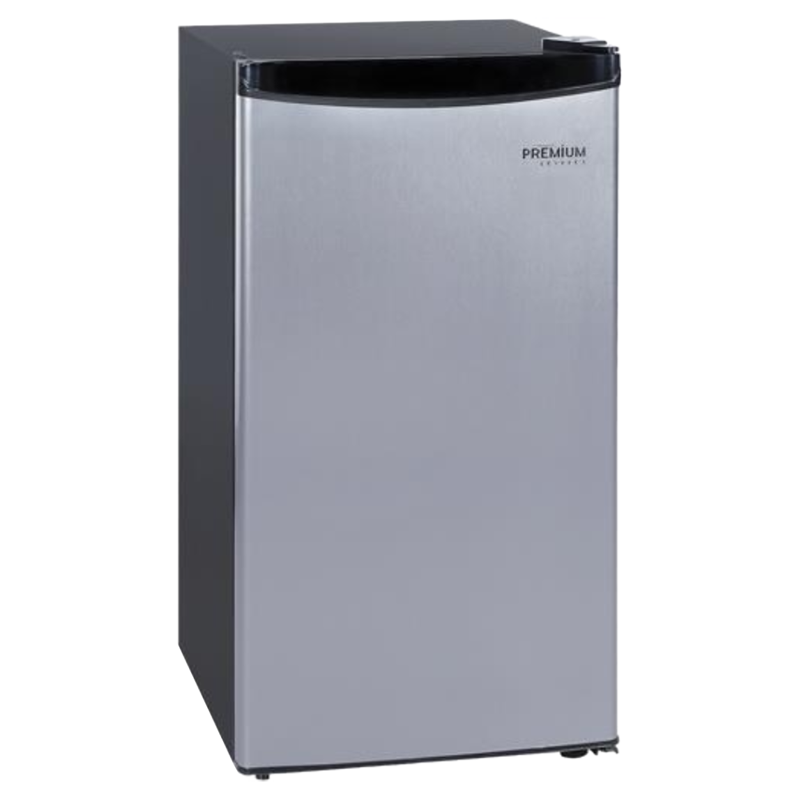 Premium - 3.2 CuFt Compact Mini Refrigerator In Black With Chiller Compartment