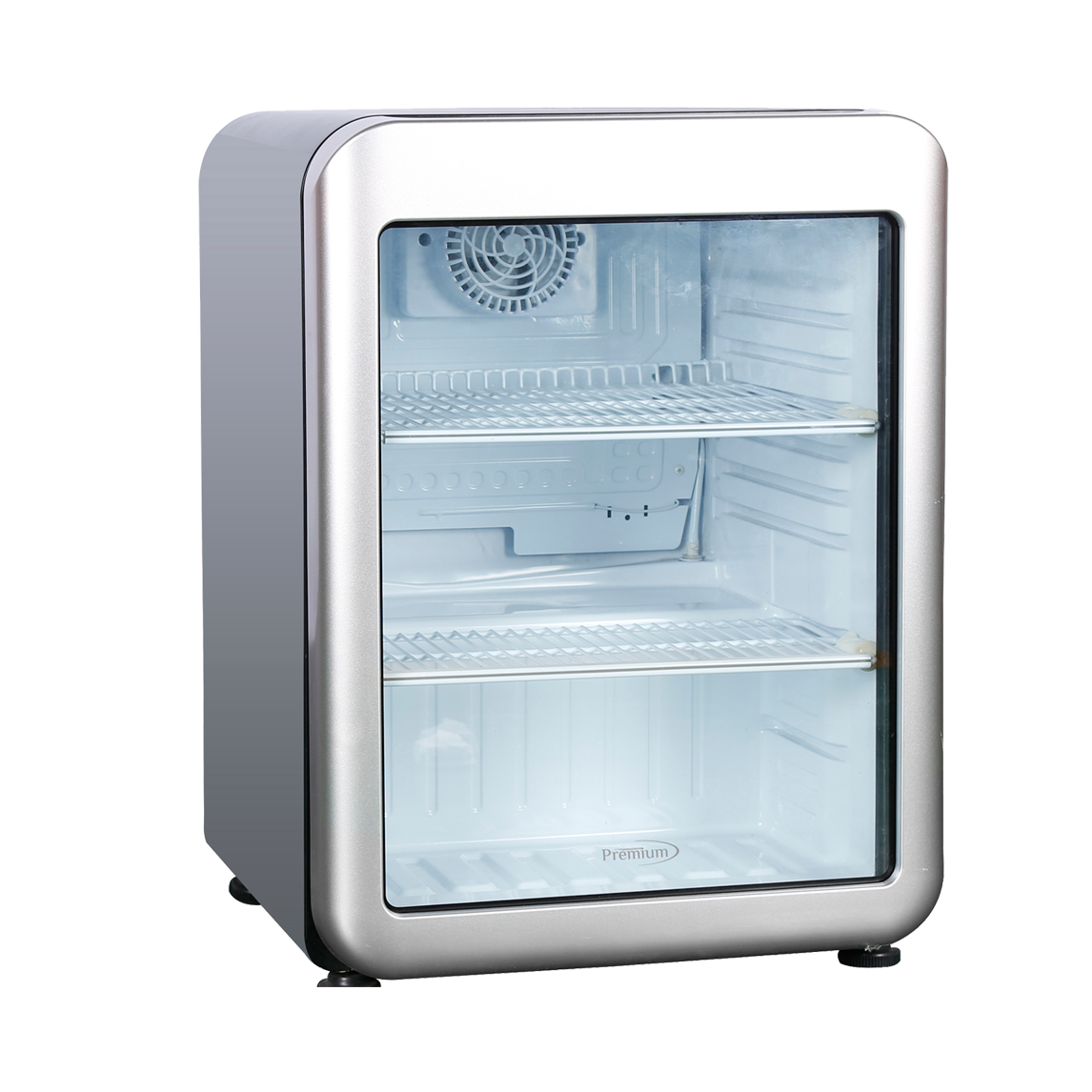 Premium Levella®  4.0 Cu, Ft. Single Glass Door Upright Display Cooler. Merchandiser Refrigerator
