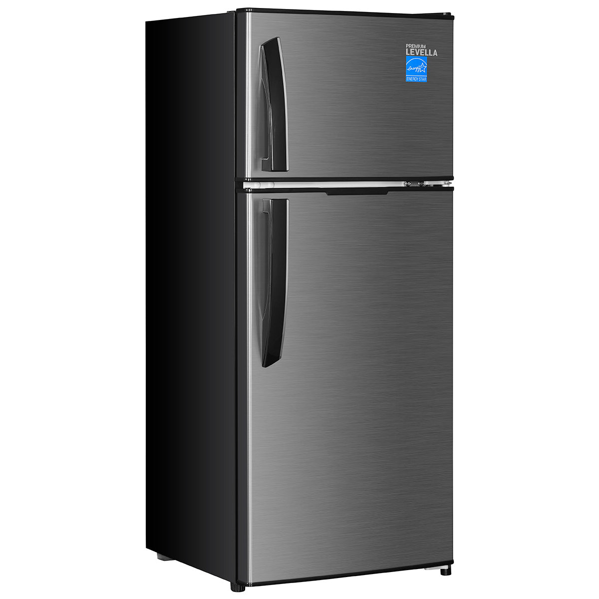 Premium Levella® 4.4 Cu. Ft. Refrigerator Black with Inox Door.